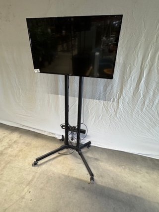 Televisie Philips, 43PFS4112/12, op verrijdbare tv-standaard